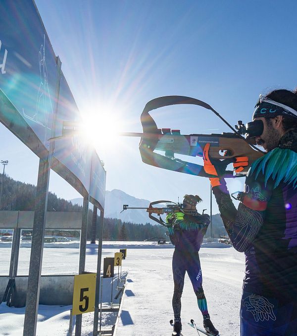 Mexican Biathlon Team - Kaiserwetter beim Biathlon-Training