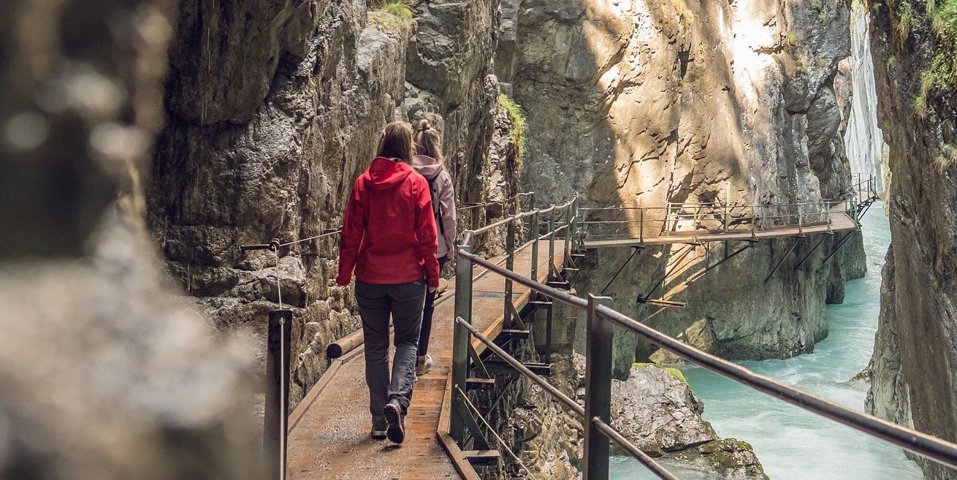 Leutascher Geisterklamm Wasserfallsteig