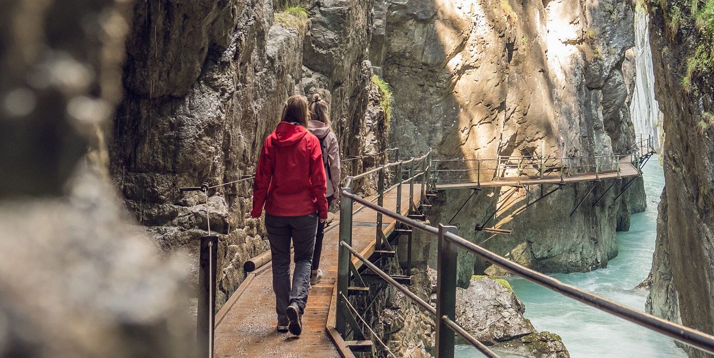 Leutascher Geisterklamm Wasserfallsteig