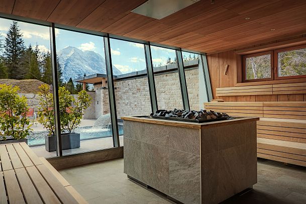 Alpenbad Leutasch Panoramasauna