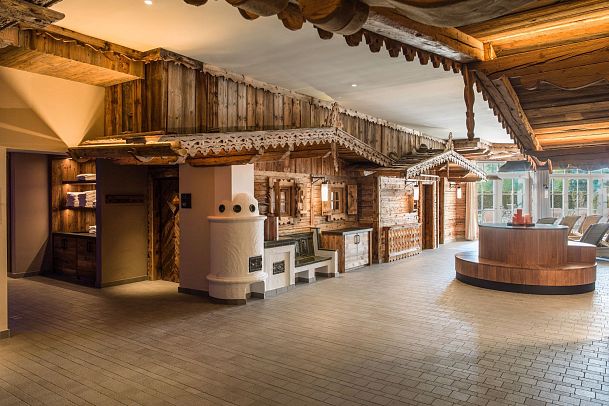 Das Tiroler Saunadorf