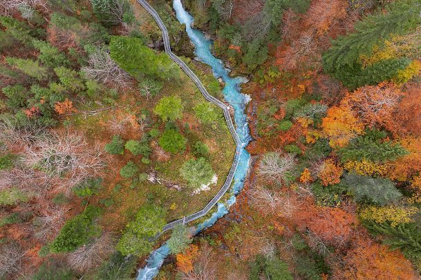 geisterklamm-im-herbst-drohnenaufnahme-vogelperspektive-kurve-8