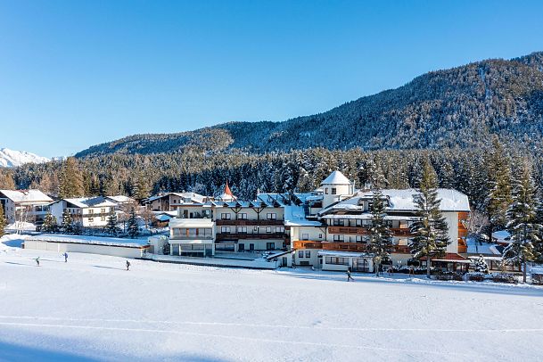 Hotel_Karwendel_Leutasch_01_2024_Winter_aussen_Drohne