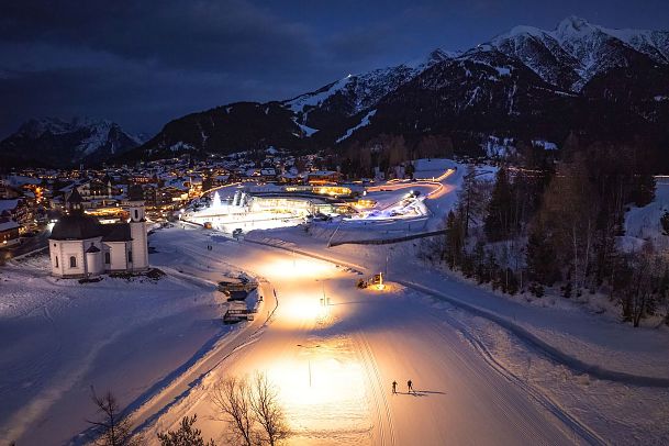 Nachtloipe A1 in Seefeld