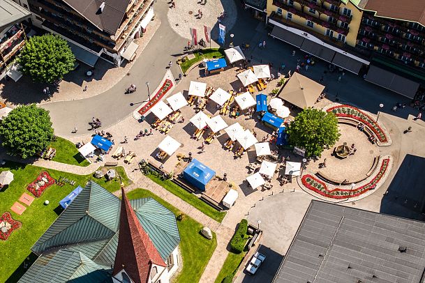 Seefelder Strudelfest in der Fußgängerzone