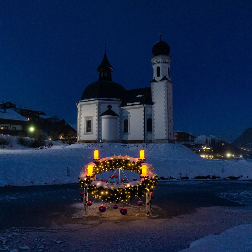 Adventkranz Seekirchl 4 Kerzen-1