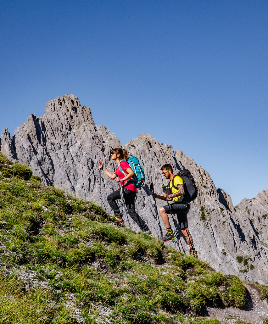 The high trail in the Karwendel