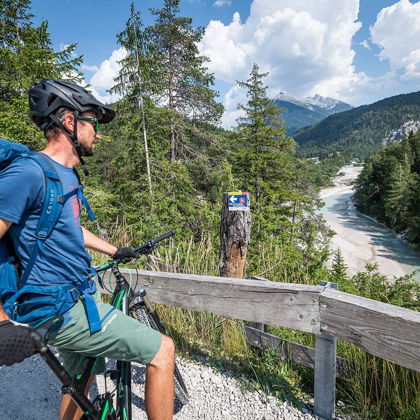Bike Tour durchs Karwendeltal aufs Karwendelhaus - Scharnitz (6)