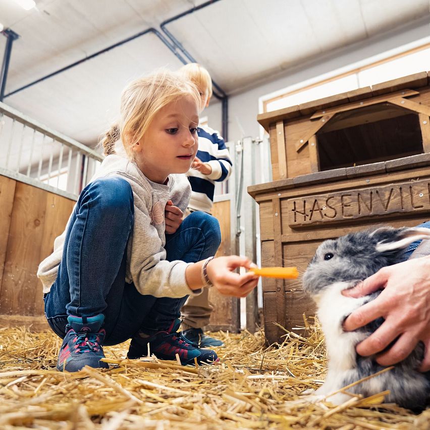Familienurlaub in der Region Seefeld - Familie bei Sigis Sauhaufen in Seefeld