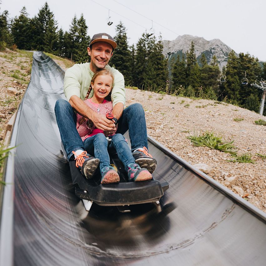 Familienurlaub in der Region Seefeld - Sommerrodelbahn Katzenkopf Leutasch (3)