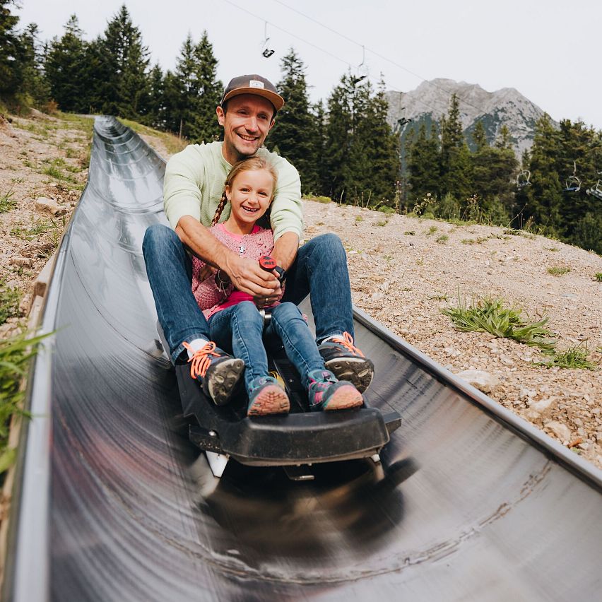 Familienurlaub in der Region Seefeld - Sommerrodelbahn Katzenkopf Leutasch (3)