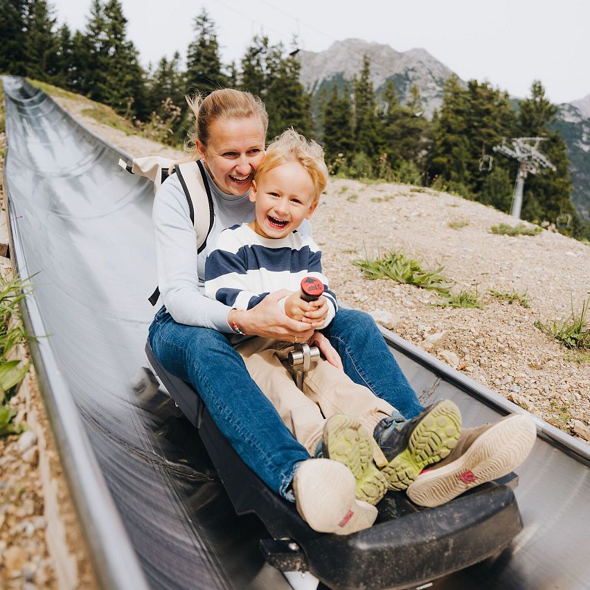 Familienurlaub in der Region Seefeld - Sommerrodelbahn Katzenkopf Leutasch (6)