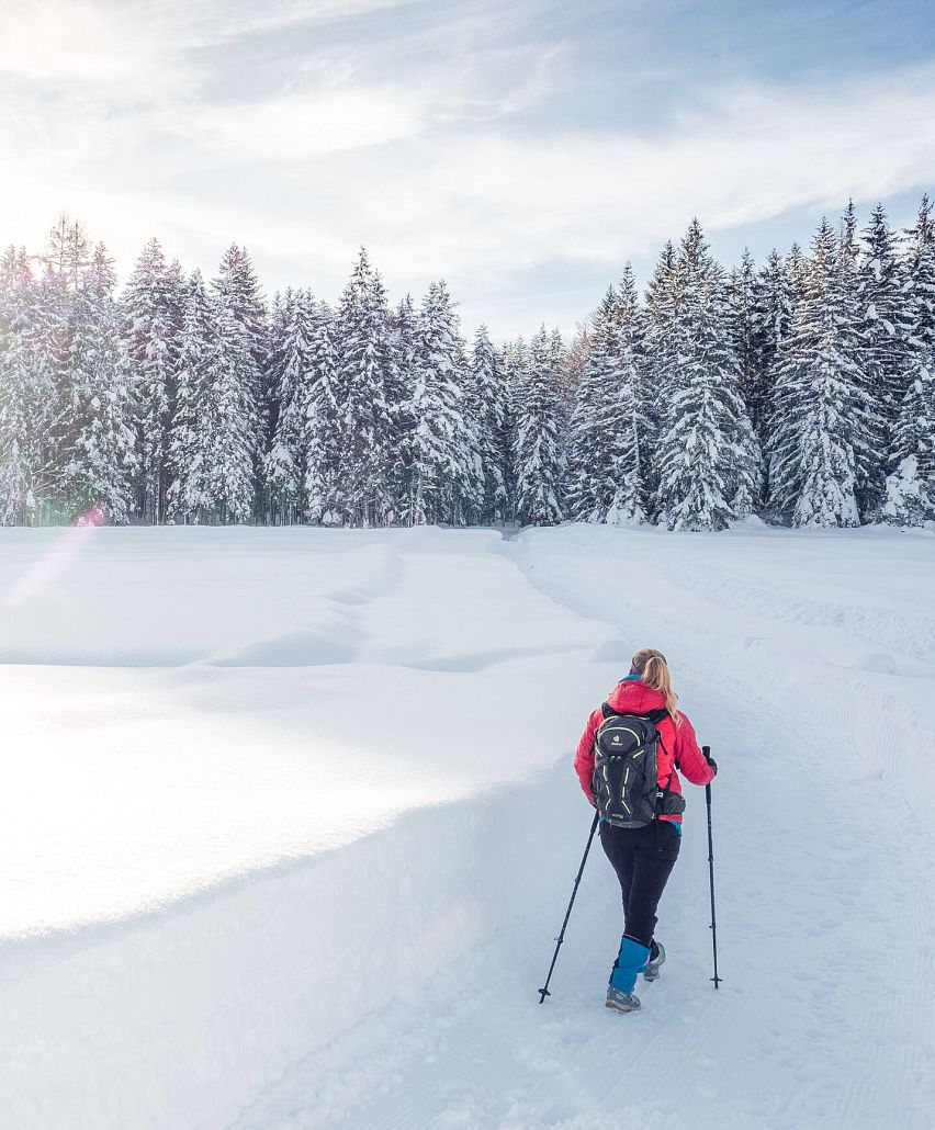 Winter long distance hiking