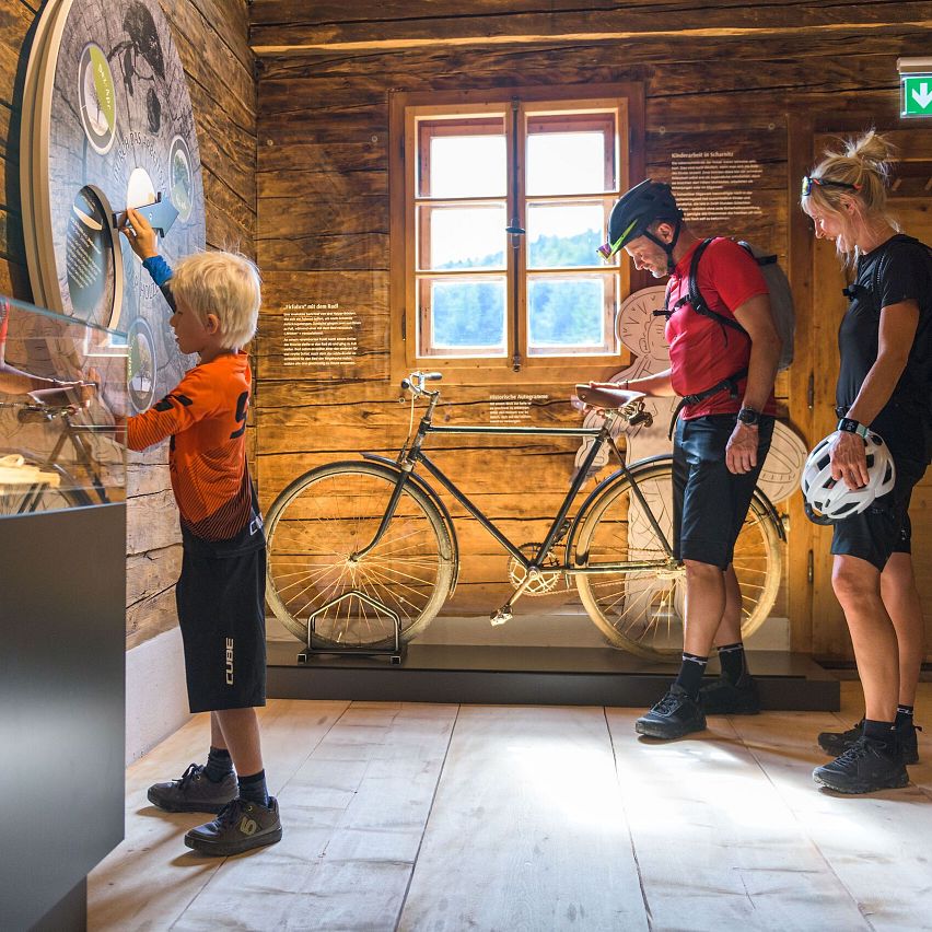 Mit dem E-Bike bei der Holzerhuette - Scharnitz (4)