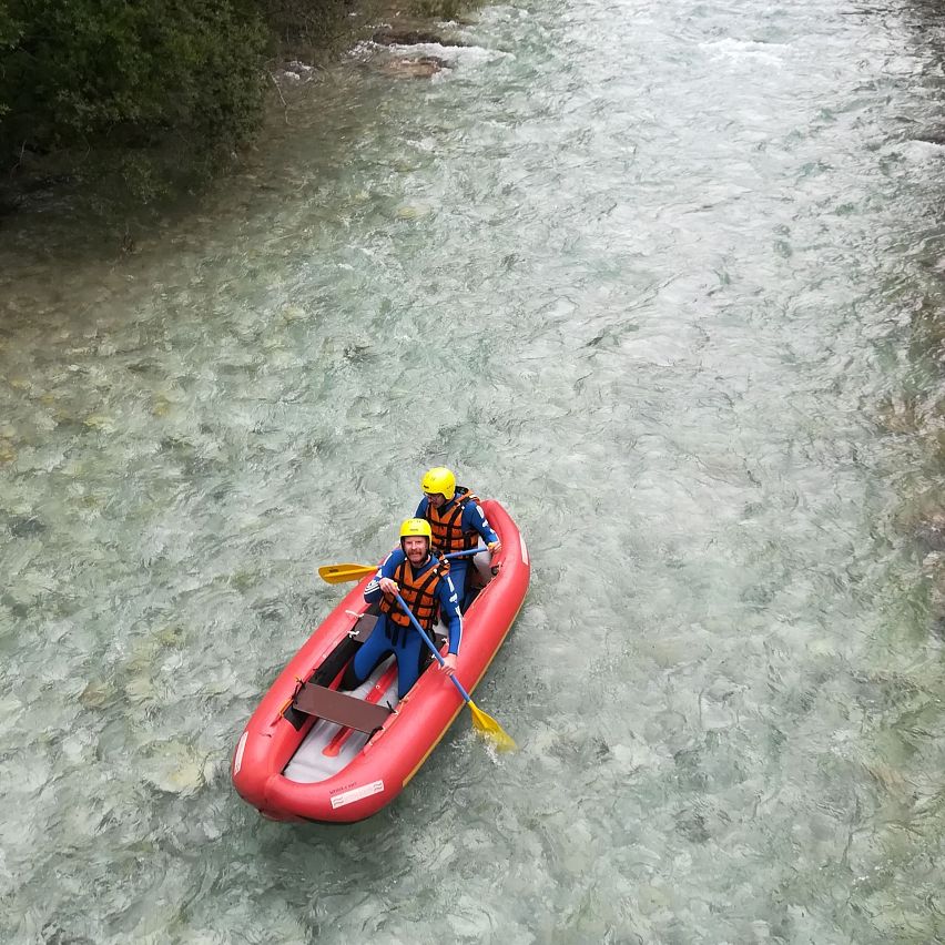Rafting in der Isar - Scharnitz