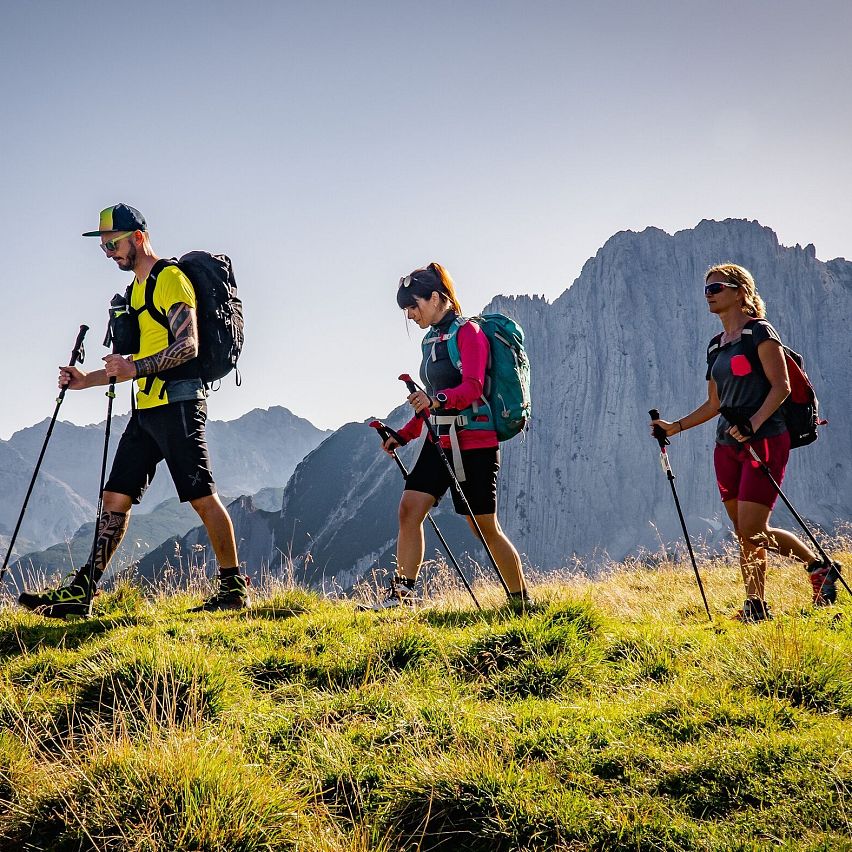Ursprungsattel - Karwendel Hoehenweg Etappe 2