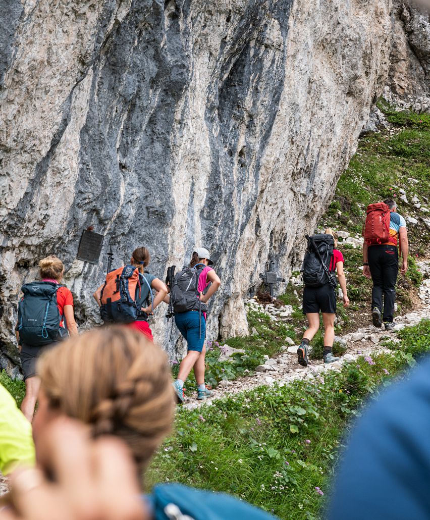 Hiking in the Region Seefeld