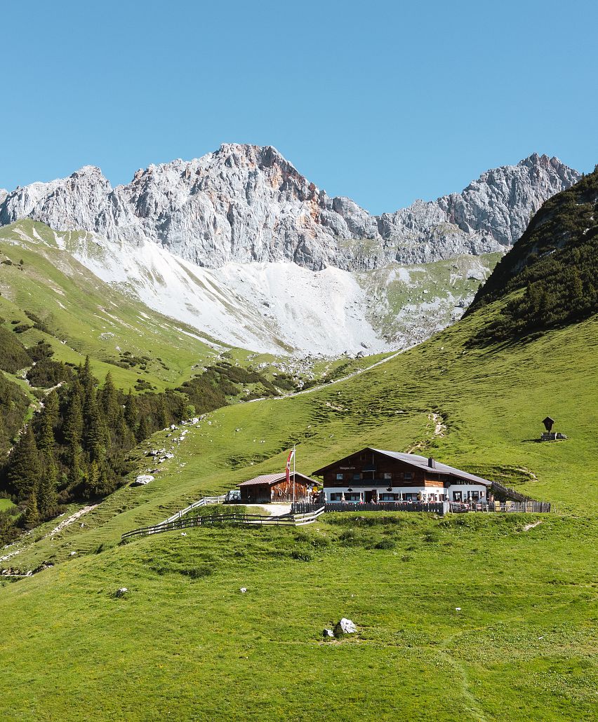 Hike to the most beautiful alpine pastures & huts in the Region Seefeld