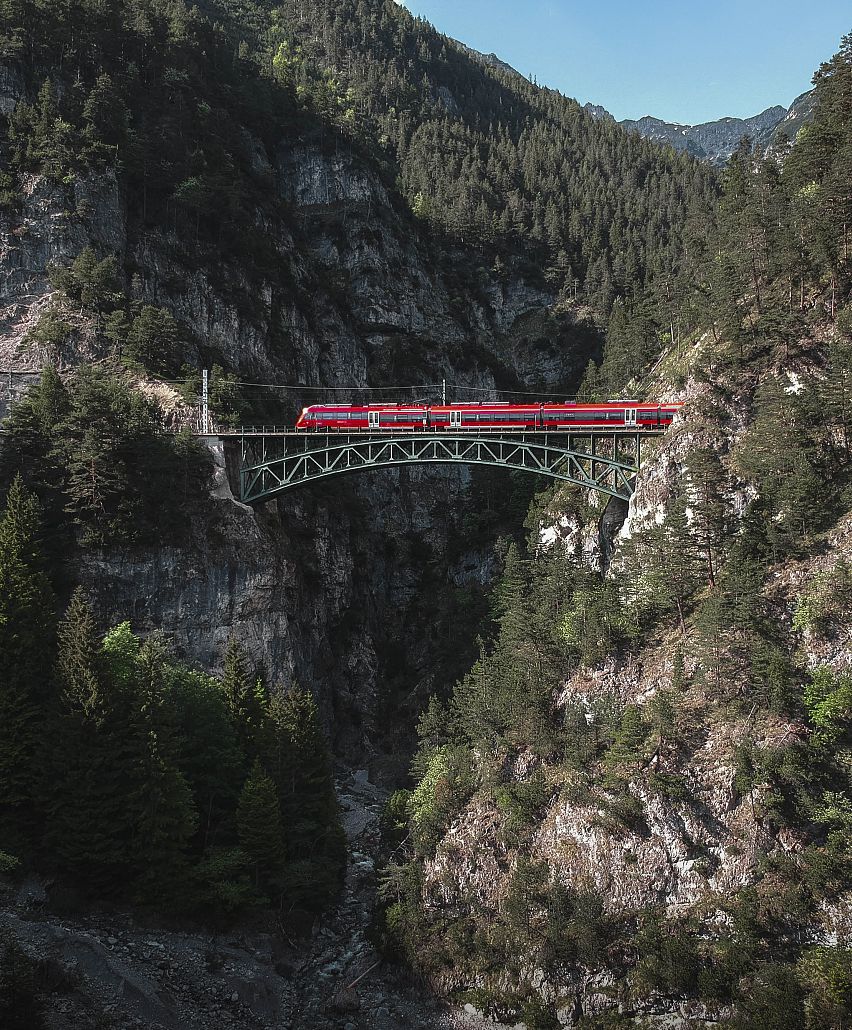 Bahn frei in die Berge