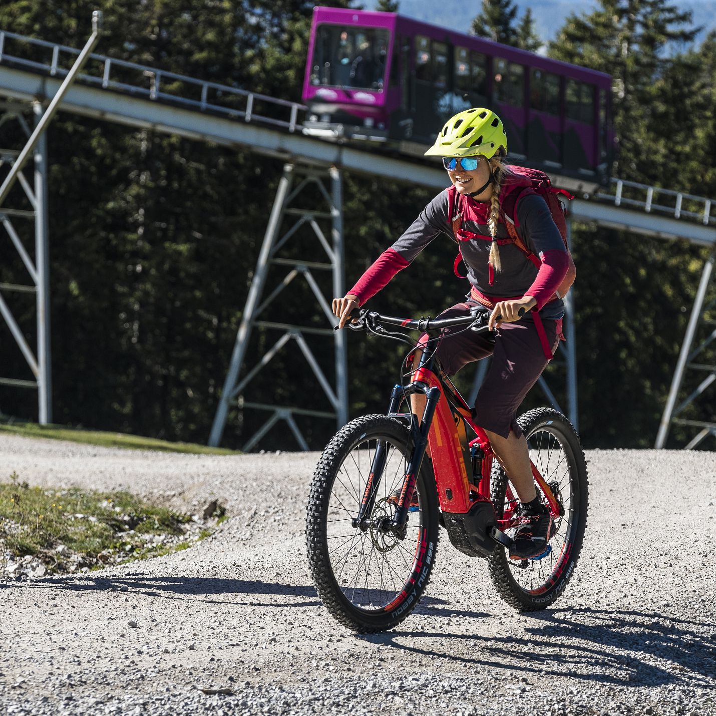 E-Biken auf der Rosshuette - Seefeld