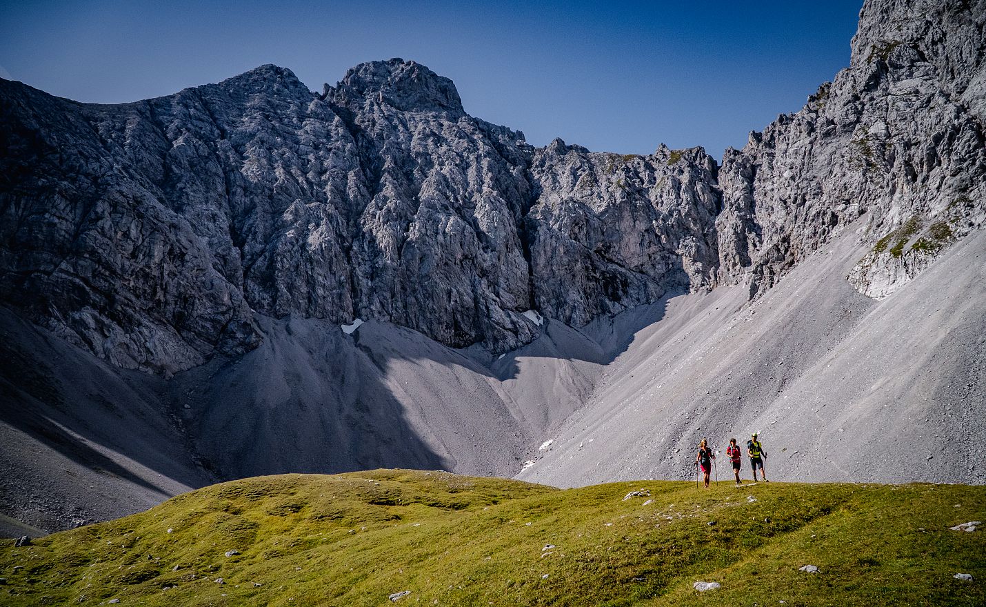 Frau Hitt - Karwendel Hoehenweg Etappe