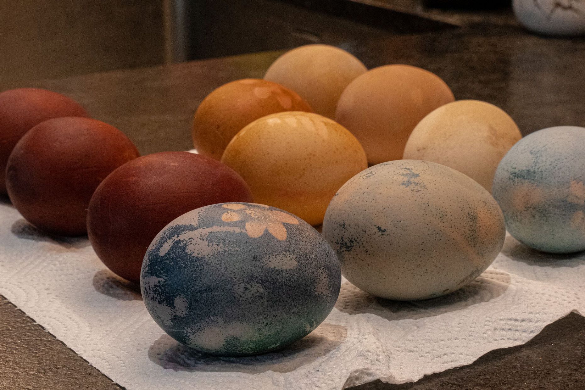 Leutasch Ostereier färben Ostern 2022 Blog fertigen Eier (2)