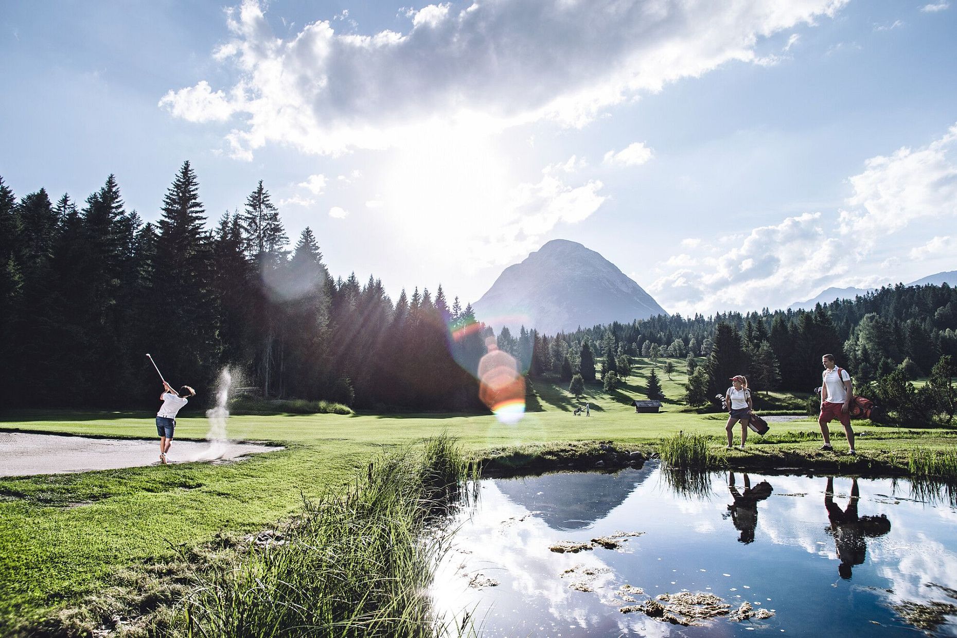 Schlag aus Bunker GC Seefeld-Wildmoos