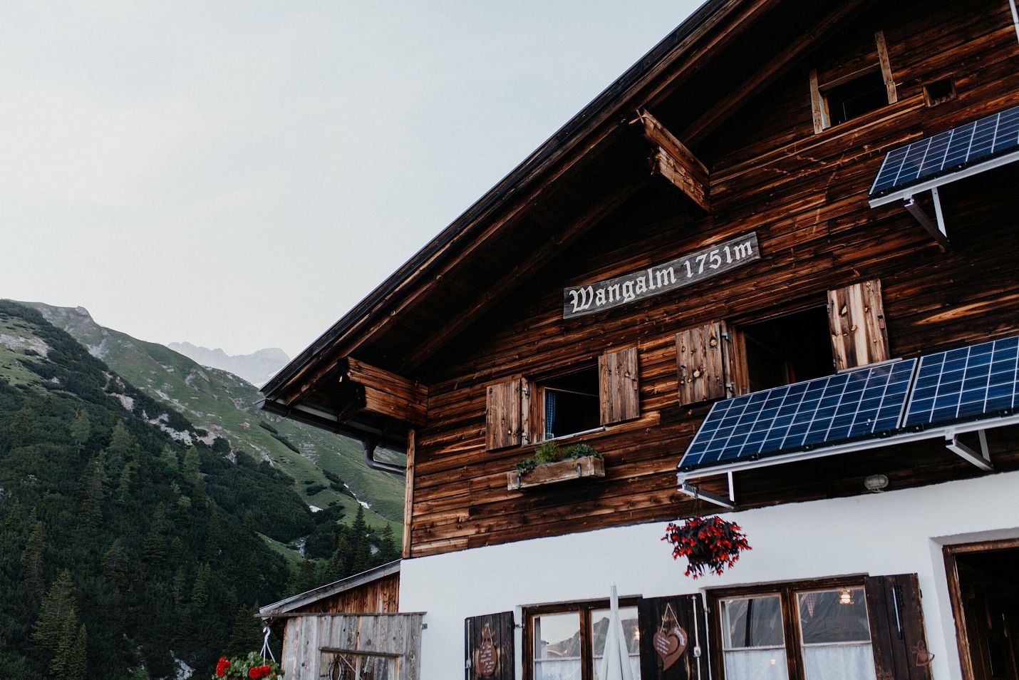 Wangalm im Gaistal Wettersteingebirge - Leutasch