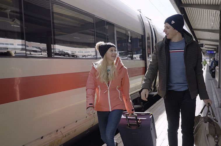 Anreise in die Region Seefeld-Ankunft-zu Zweit