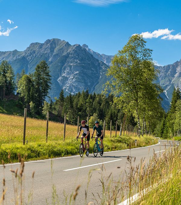 Auf dem Rennrad in Neuleutasch - Leutasch (1)