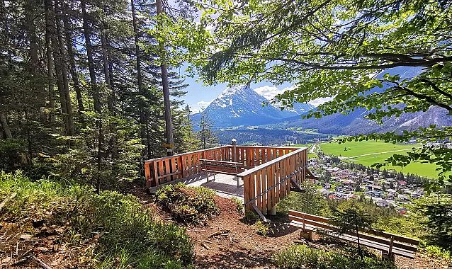 Aussichtsplattform Kurblhang - Leutasch