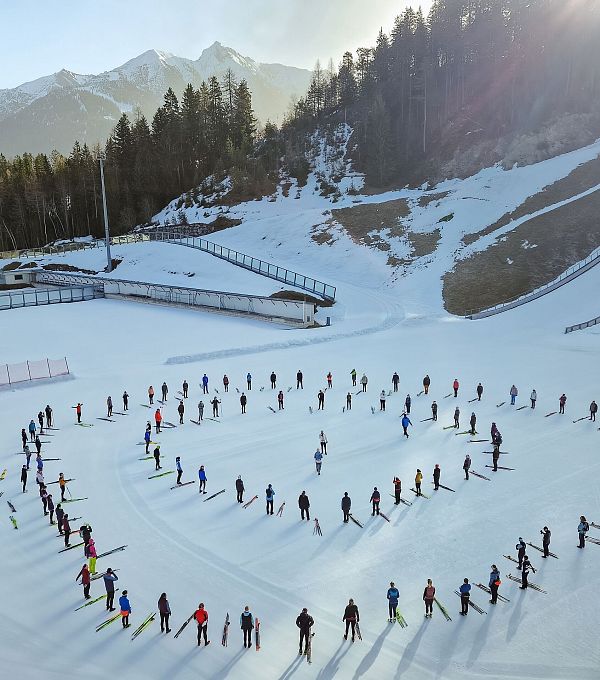 Bergwelten Nordic Experience in der Arena365 in Seefeld