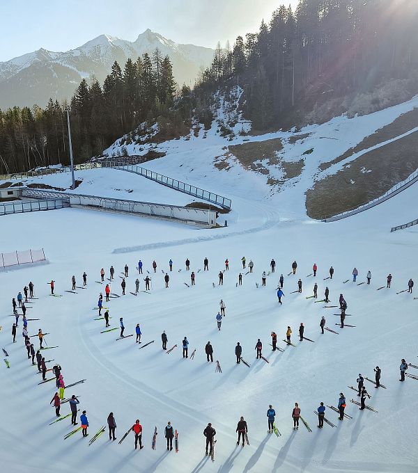 Bergwelten Nordic Experience in der Arena365 in Seefeld