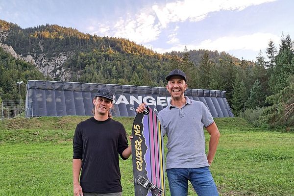 The men behind Banger Park: Alex Pankiewicz and Alexander Gaugg