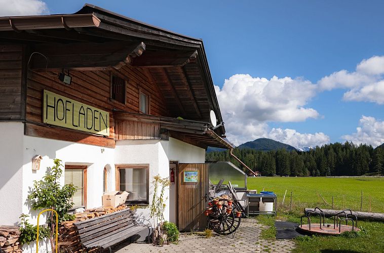 Hofladenrunde Leutasch - Hofladen Phoamlhof - Außenaufnahme