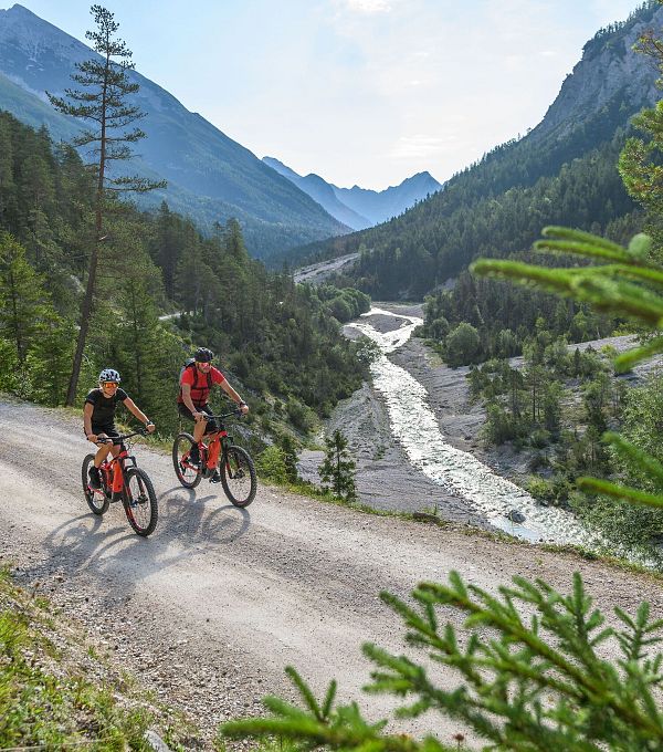 Mit dem E-Bike im Karwendel - Scharnitz (1)