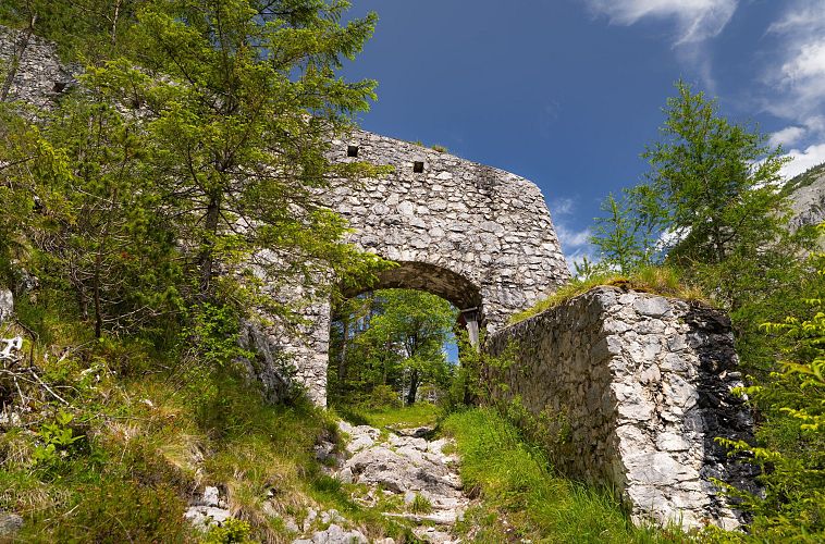 Porta Claudia Scharnitz - Eingangstor