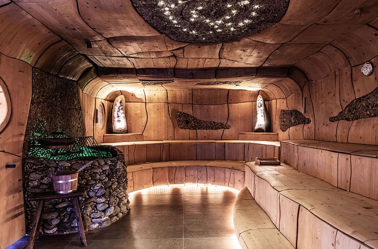 Sauna im Wellnessbereich - Klosterbräu Seefeld