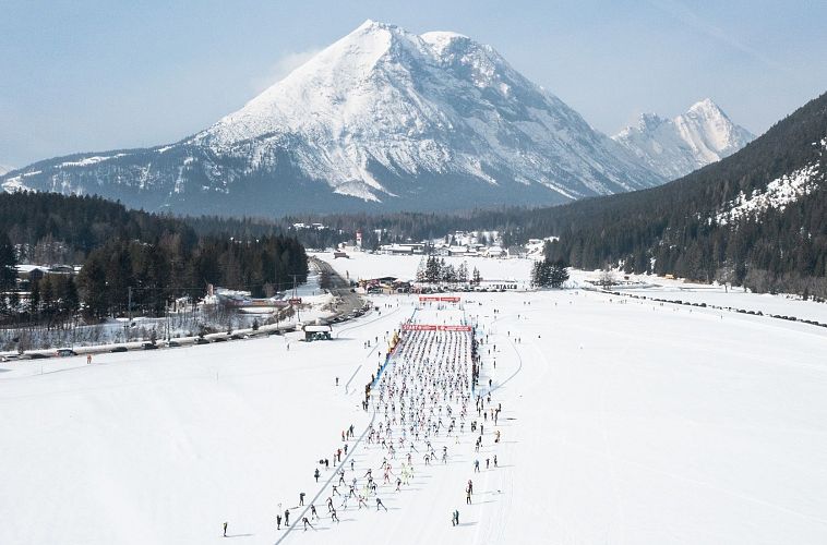 Start vom Ganghoferlauf 2022 - Region Seefeld
