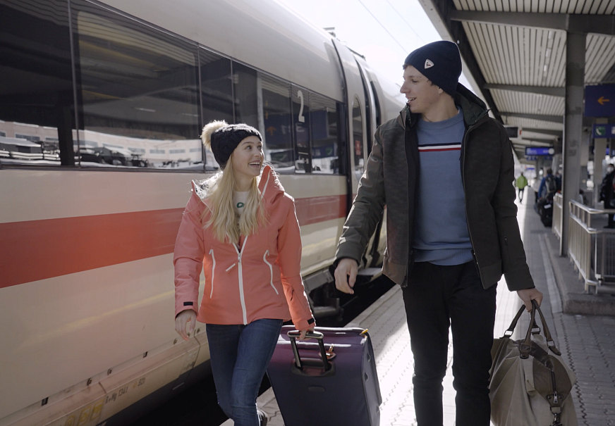 Anreise in die Region Seefeld-Ankunft-zu Zweit