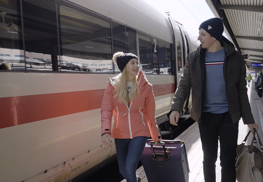 Anreise in die Region Seefeld-Ankunft-zu Zweit