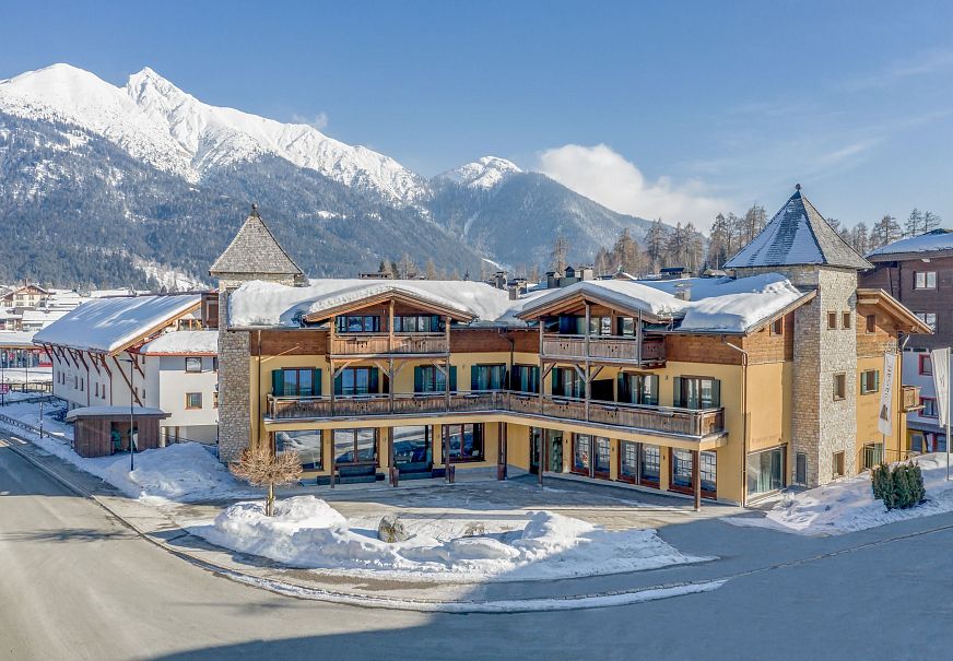 Torri di Seefeld Außenansicht Winter