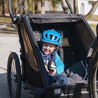 Biken mit Familie im Frühling in Scharnitz (11)