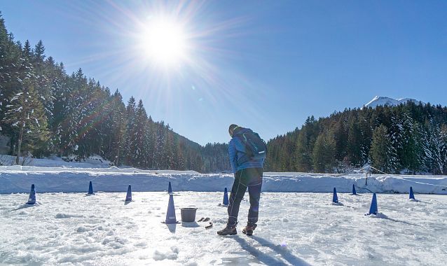 Eisfischen am Weidachsee - Leutasch-19