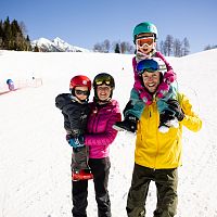 Familien-Skifahren in der Region Seefeld - Familien-Portrait - Birkenlift
