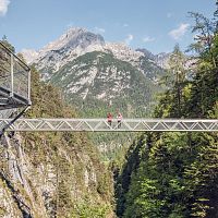 Leutascher Geisterklamm -Bruecke