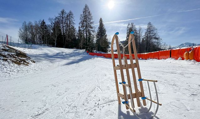 Rodelhuegel beim Seekirchl