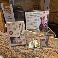 Spendenbox AHB Hotel Karwendel